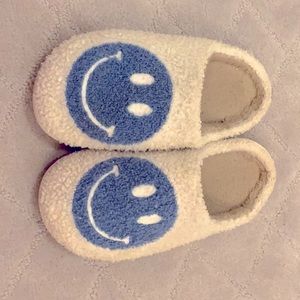 Smiley face slipper